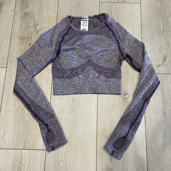 Gymshark Tops - Gymshark Flex long sleeve crop top